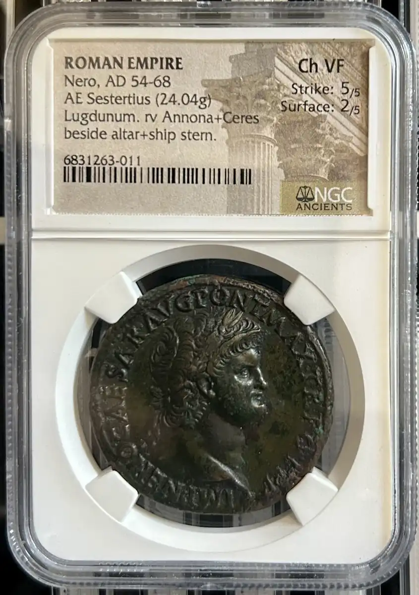717-741-Ad-Byzantine-Leo-III-The-Isaurian,-With-Constantine-V,-NGC-Ch-Au,-Strike-5/5,-Surface-2/5